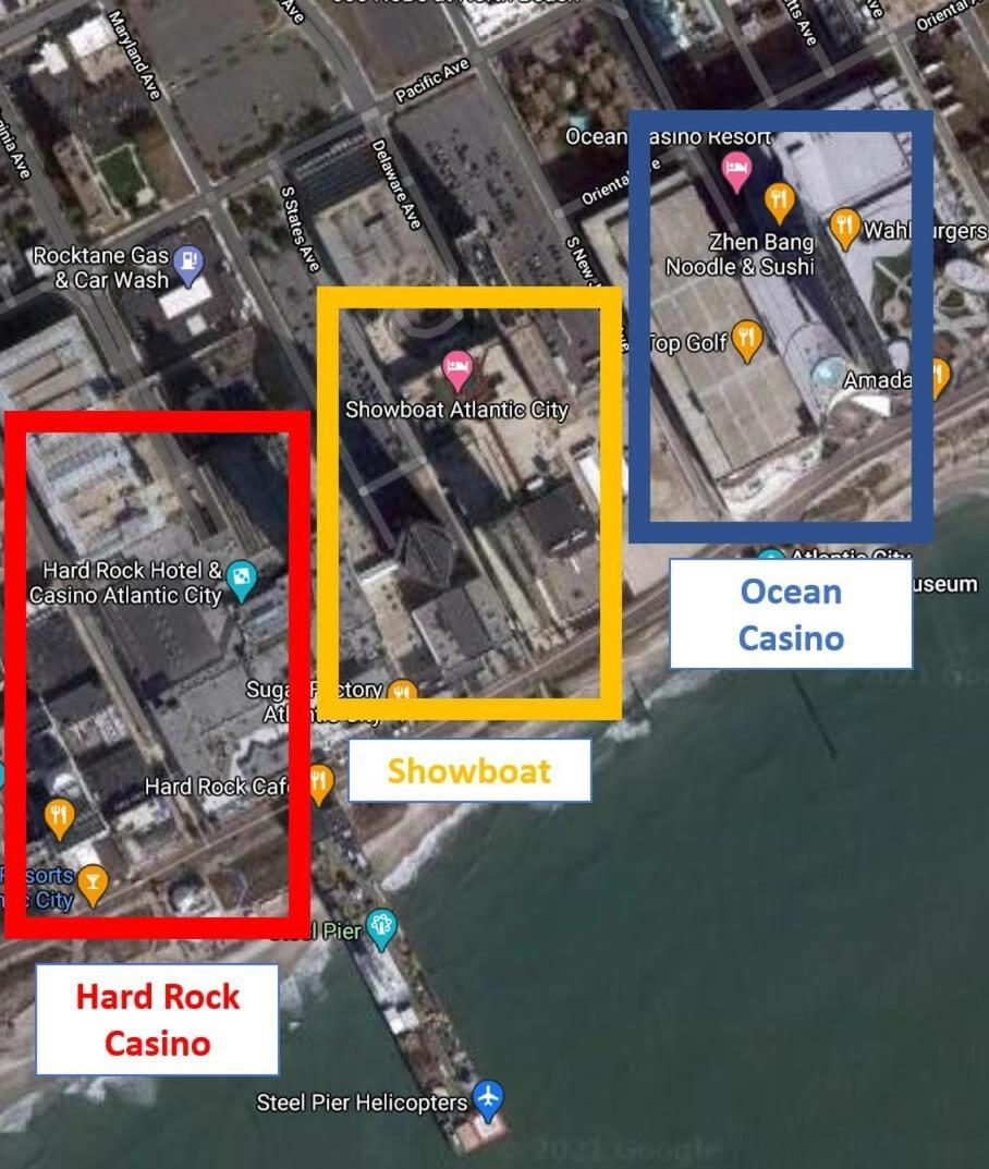 Sleep Six Cozysuites, 1Br 2Ba On The Boardwalk Atlantic City Exterior foto